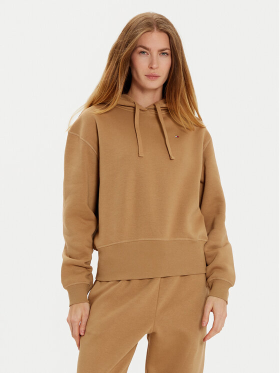 Tommy Hilfiger Mikina WW0WW44991 Béžová Regular Fit