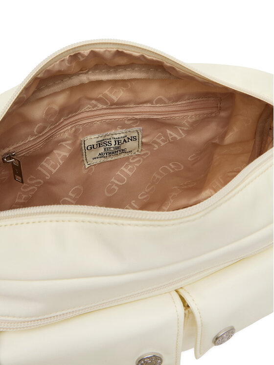 Guess Jeans Guess Jeans Torebka CWBEO-GUESS-XC-002-09 Kremowy