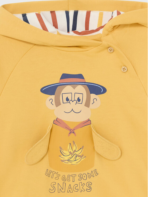 Mayoral Mayoral Felpa 1442 Giallo Regular Fit