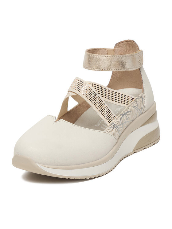 Remonte Remonte Scarpe basse D2411-81 Beige