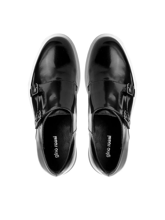 Gino Rossi Gino Rossi Oxford čevlji Mitsu DPH612-Z43-Y800-9900-0 Črna