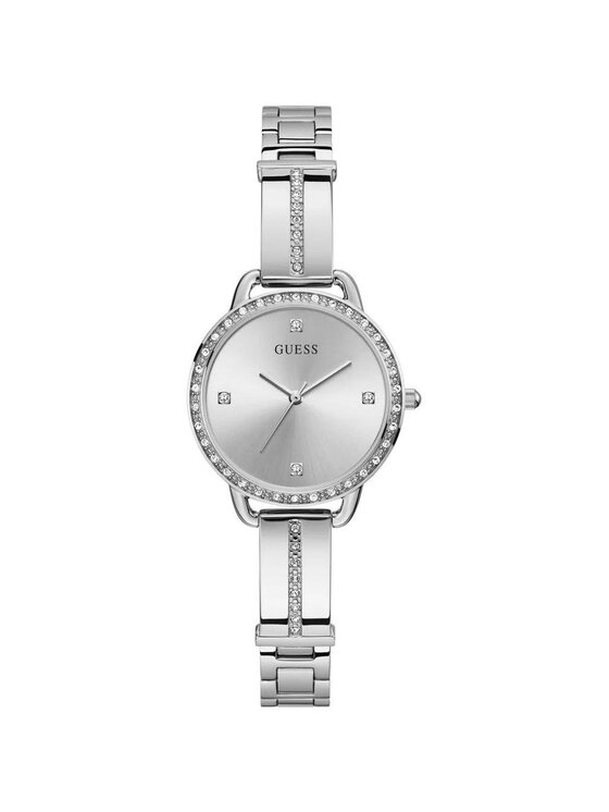 Guess Guess Hodinky GW0022L1 Strieborná