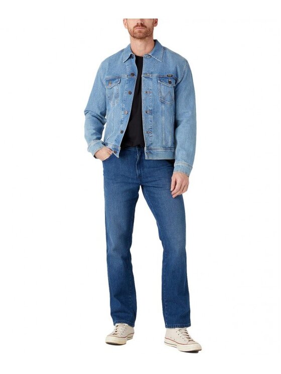 Wrangler Wrangler Jeansy TEXAS Niebieski Straight Fit