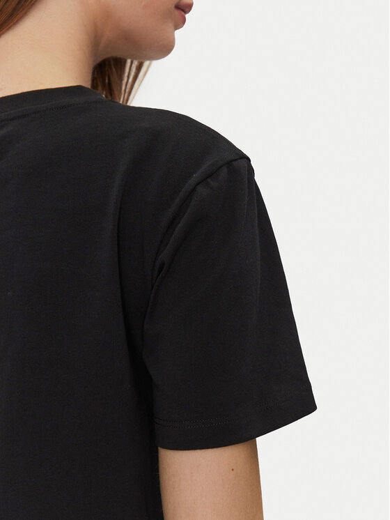 TWINSET TWINSET T-särk 251TP2072 Must Regular Fit