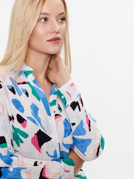 s.Oliver s.Oliver Camicia 2128371 Bianco Regular Fit