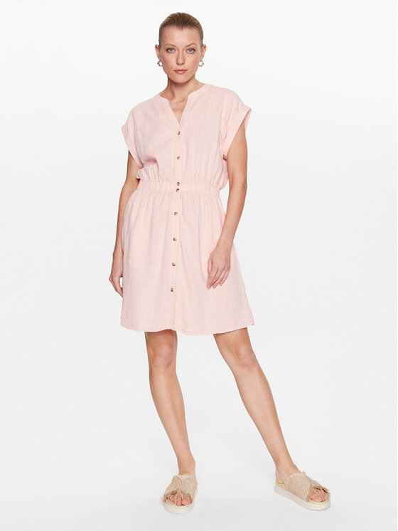 Moss Copenhagen Moss Copenhagen Haljina za svaki dan 17502 Ružičasta Basic Fit