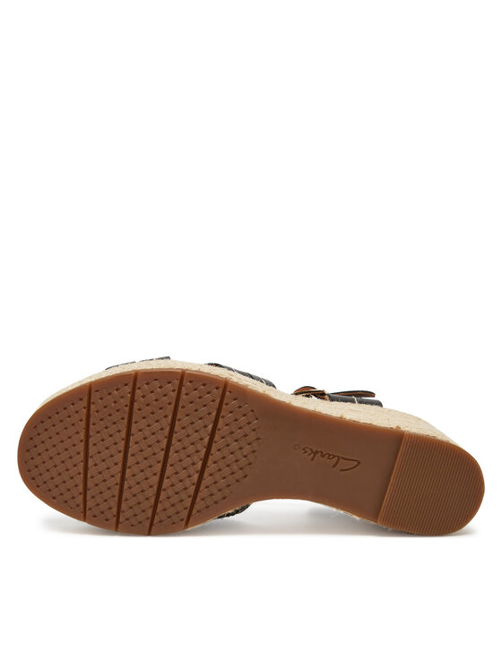 Clarks Clarks Espadrile Sabina Strap 26181462 Negru