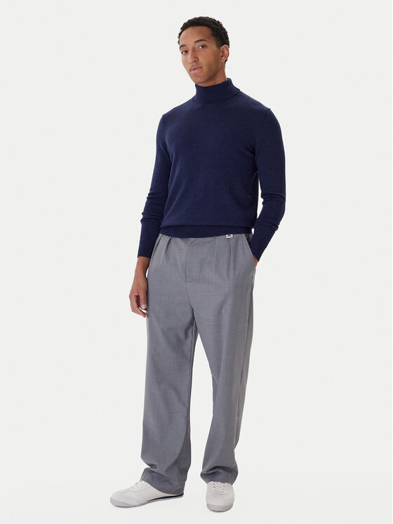 Robe di Kappa Robe di Kappa Rollkragenpullover 6005650 830 Dunkelblau Regular Fit