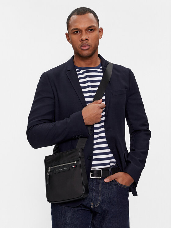 Tommy Hilfiger Borsellino Th Urban Repreve Mini Crossover AM0AM11831 Nero