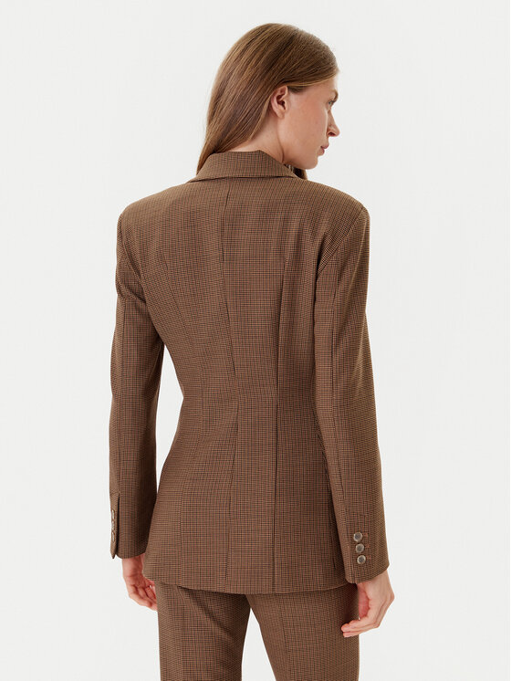 Marella Marella Giacca da abito Agile 2523046201 Marrone Regular Fit