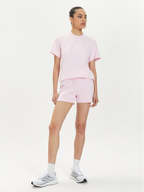 adidas adidas T-shirt Embroidered IS4288 Ružičasta Regular Fit