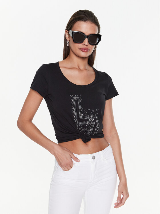 T-shirt WA3281 JS923 Nero Regular Fit