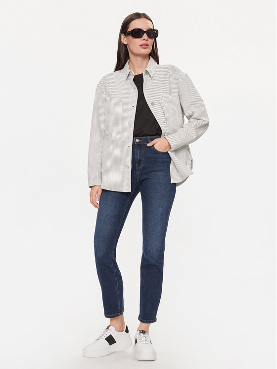 ONLY ONLY Camicia Merle 15312897 Grigio Loose Fit