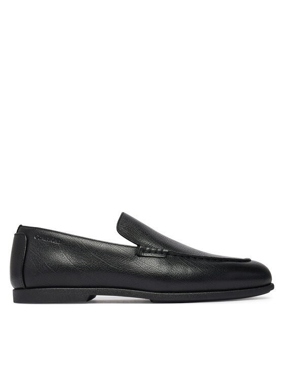 Calvin Klein Lords Low Prof Loafer Txt Lth HM0HM02175 Negru