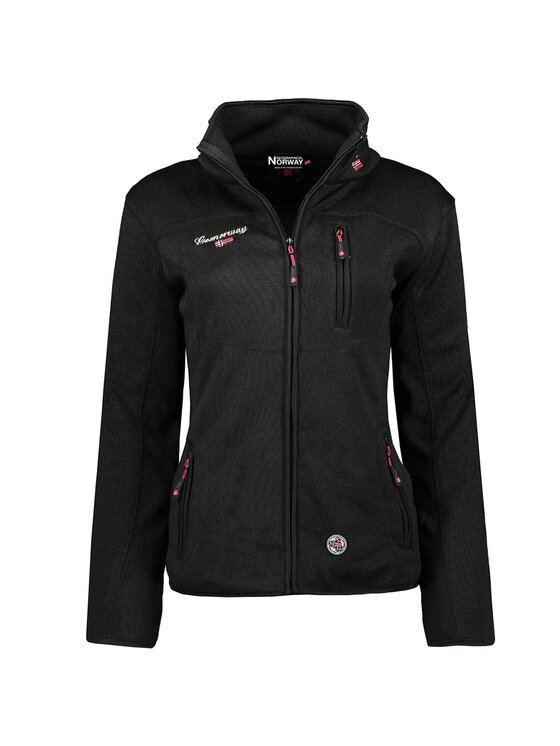 Geographical Norway Geographical Norway Kurtka softshell WY7298F/GN/Black Czarny Regular Fit