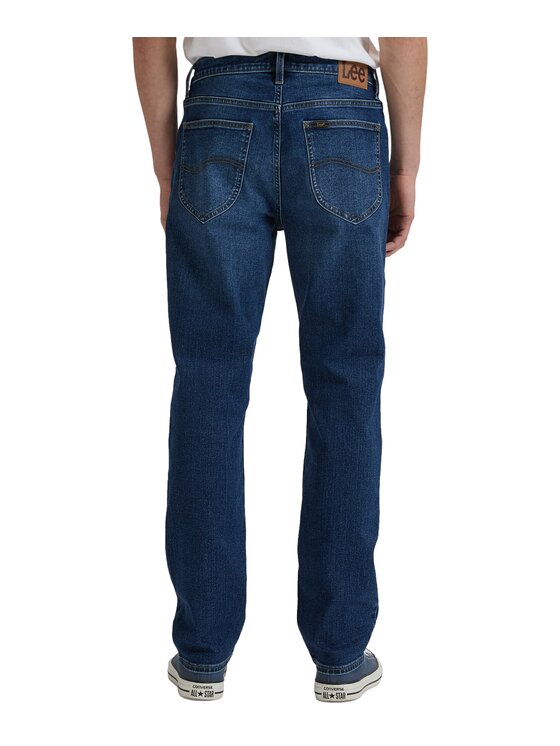 Lee Lee Jeansy 112378738 Niebieski Relaxed Fit