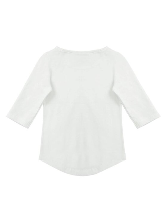 Kanz Kanz Bluzka 1516811-1000 Biały Basic Fit