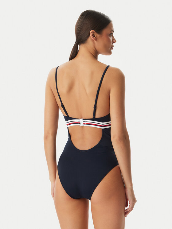 Tommy Hilfiger Tommy Hilfiger Bikiny UW0UW06357 Tmavomodrá