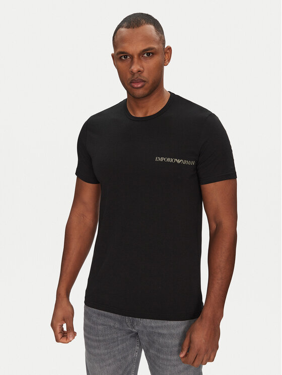 Emporio Armani Underwear Emporio Armani Underwear Σετ t-shirts EM000391 AF10779 MC108 Μαύρο Regular Fit
