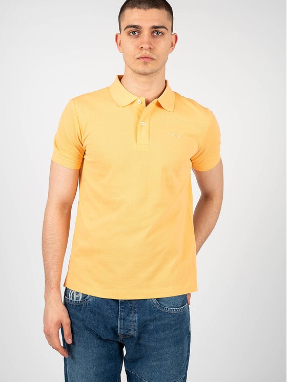 Geox Geox Polo M2510B T2649 | Sustainable Pomarańczowy Regular Fit