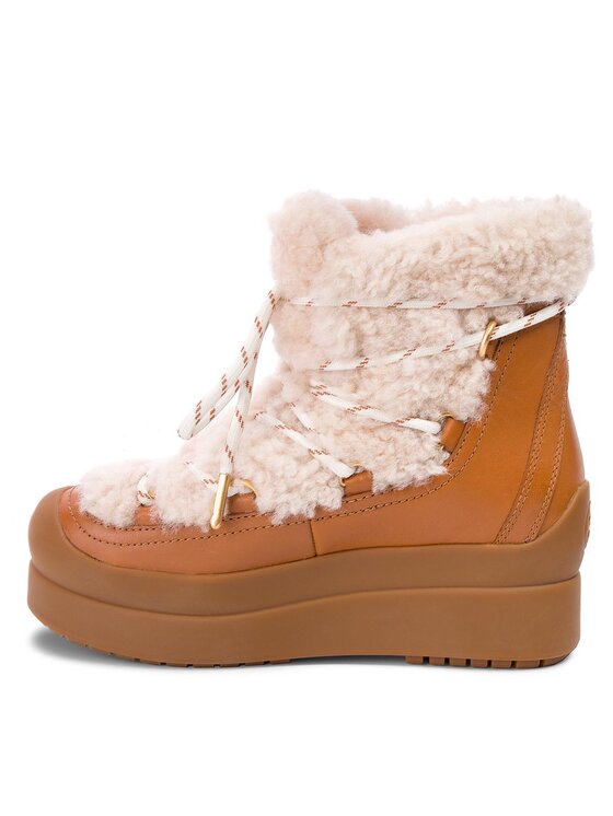 Tory Burch Boty Courtney 60Mm Shearling Boot 50059 Hn d