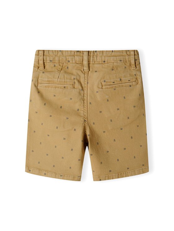minoti minoti Szorty materiałowe 17SHORT 52 Brązowy Regular Fit