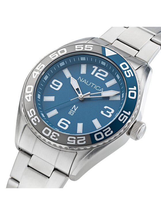Nautica Nautica Uhr NAPFWS307 Silberfarben