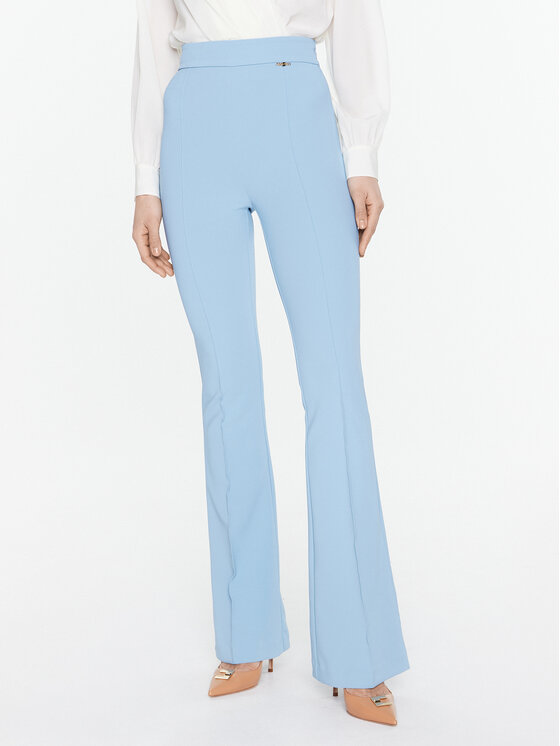 Pantaloni di tessuto PA-047-31E2-V230 Blu Regular