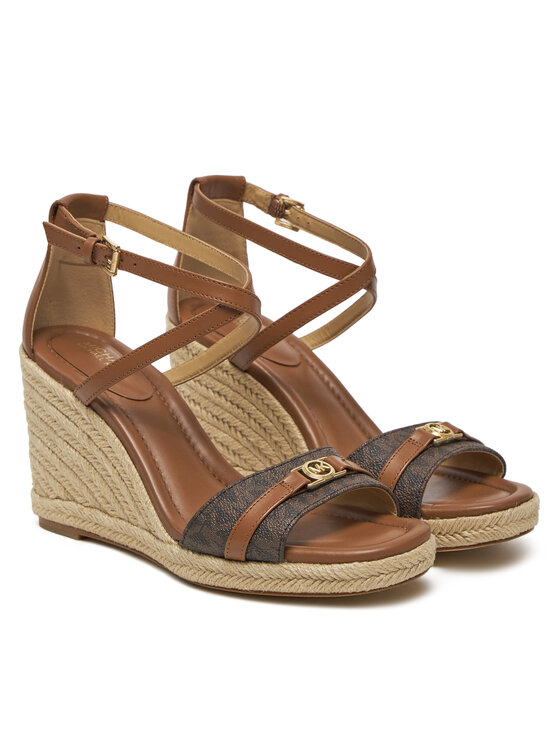 Michael Kors Michael Kors Εσπαντρίγιες Mandy Wedge 40R5MAMS2B Καφέ