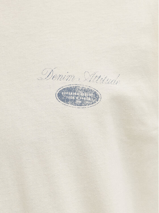 Jack & Jones Jack & Jones Póló Edover 12288005 Ekru Regular Fit