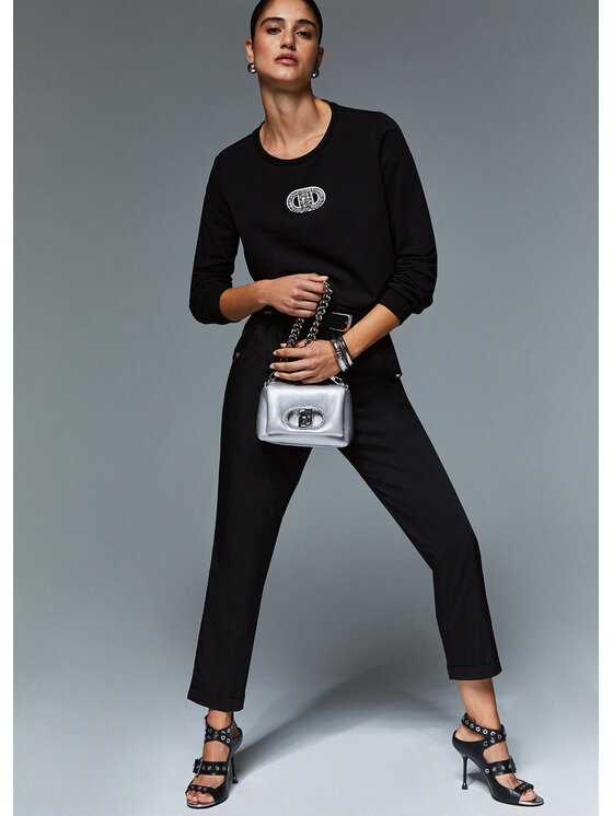 Liu Jo Liu Jo Pantaloni di tessuto TA6255TS92222222 Nero Regular Fit