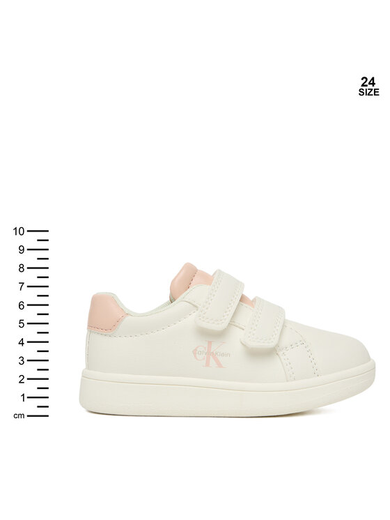 Calvin Klein Calvin Klein Сникърси Velcro V1A9-83206-1355A708 M Бял