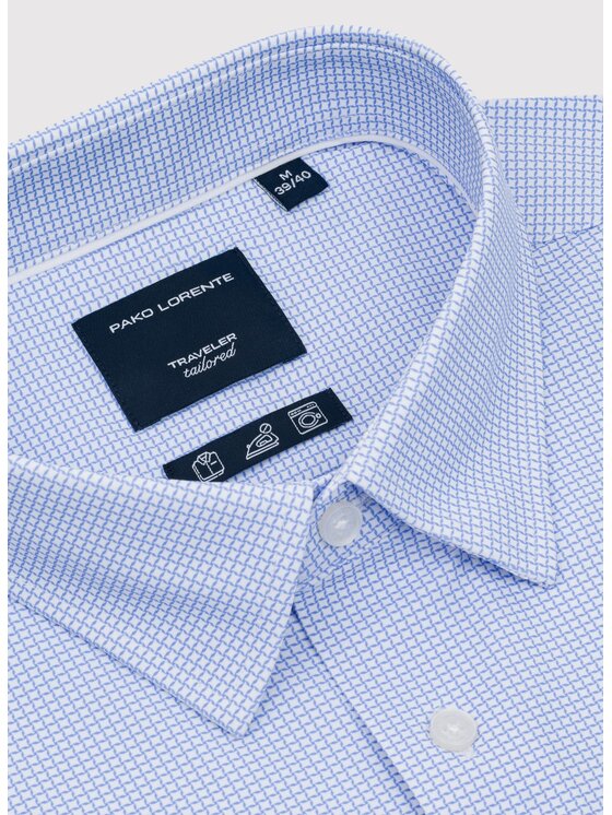 Pako Lorente Pako Lorente Koszula P26WF-1X-005 Niebieski Slim Fit