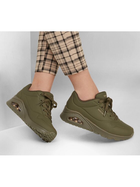 Skechers Skechers Sneakersy Uno-Stand on Air Zielony