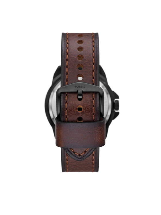 Fossil Fossil Zegarek Bronson ME3219 Brązowy