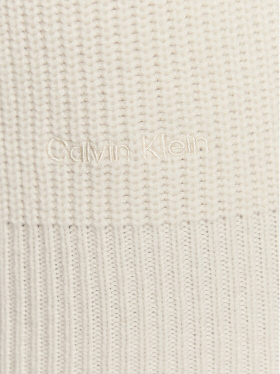 Calvin Klein Calvin Klein Поло K20K205092 Екрю Relaxed Fit