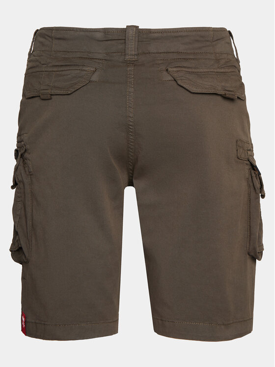 Alpha Industries Alpha Industries Šortky z materiálu Crew 176203 Šedá Slim Fit