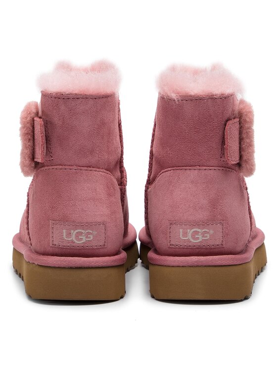 Mini bailey fluff hot sale buckle boot