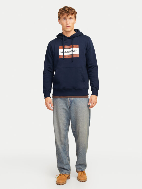 Jack & Jones Jack & Jones Bluza 12262513 Granatowy Regular Fit