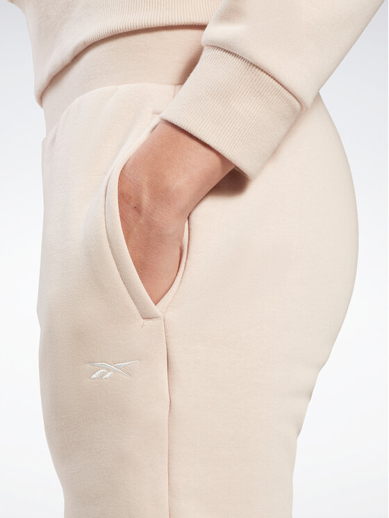 Reebok Reebok Спортивні штани Fleece IC3502 Бежевий Slim Fit
