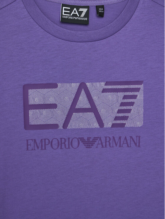 EA7 Emporio Armani EA7 Emporio Armani T-Shirt 7B000036 AF10378 UA050 Niebieski Regular Fit
