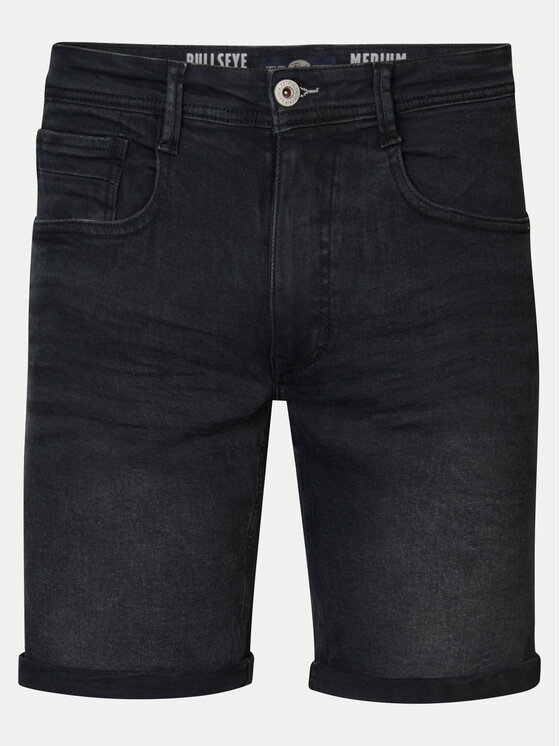 Petrol Industries Pantaloni scurți de blugi M-1040-SHO002 Gri Slim Fit