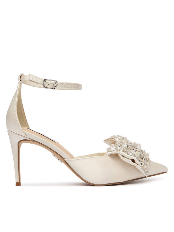 Steve Madden Steve Madden Pantofi cu toc subțire Lumma 11005017 Écru