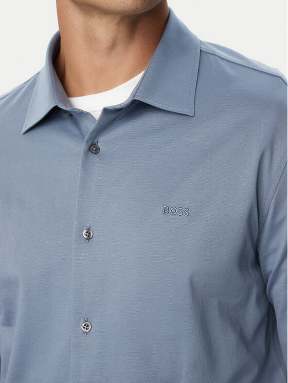 BOSS BOSS Сорочка Mysoft 50519748 Голубий Regular Fit