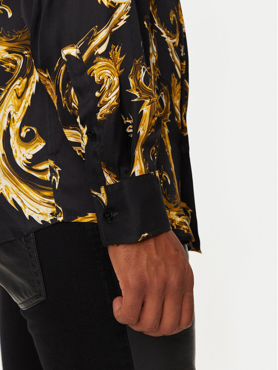 Versace Jeans Couture Versace Jeans Couture Cămașă 77GAL2R0 Negru Regular Fit