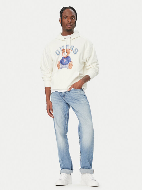Guess Guess Pluus M6YQ38 K5436 Kreemjas Oversize