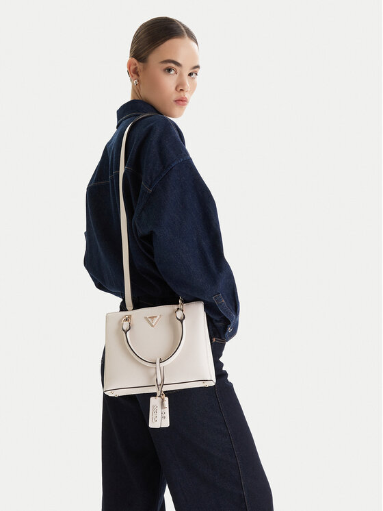 Guess Geantă Noelle II HWZG96 72050 Crem