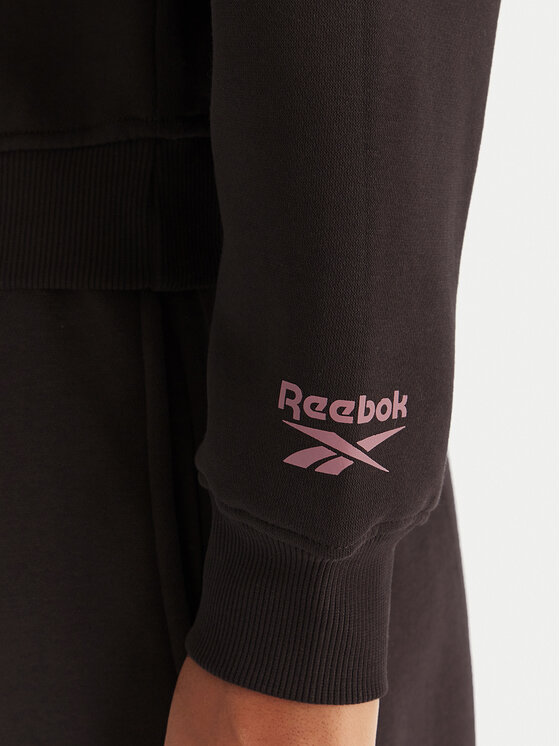 Reebok Reebok Світшот Tatty RK25167CCW Чорний Regular Fit
