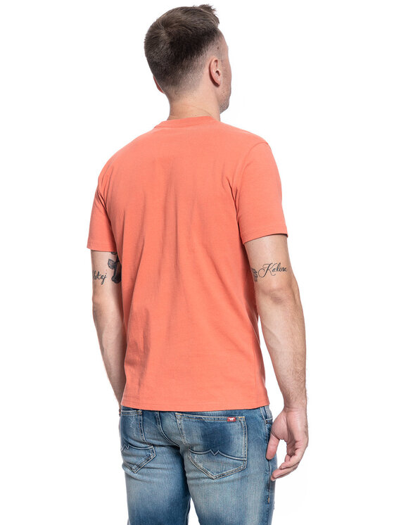 Lee Lee T-shirt SS POCKET TEE Arancione Regular Fit