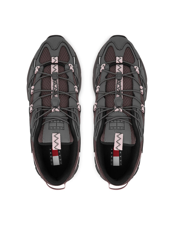 Tommy Jeans Tommy Jeans Sneakersy Tjw Outdoor Runner EN0EN02926 Sivá